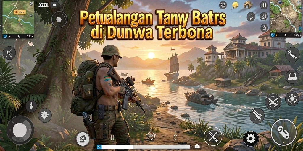Screenshot menampilkan gameplay menarik dalam dunia Open World 33ZK.