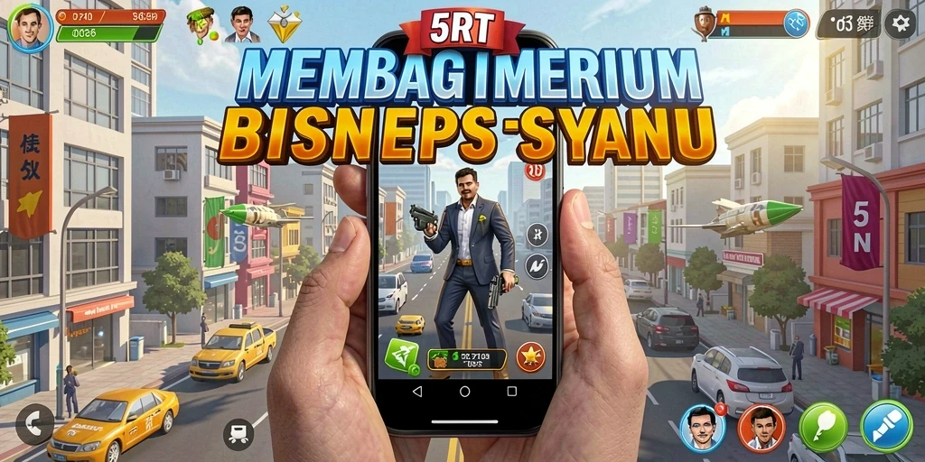 Tampilan gameplay seru dan menantang dari 5RT.
