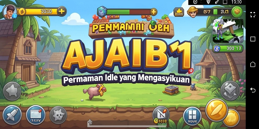 Tampilan gameplay AJAIB11 yang menarik dan interaktif.