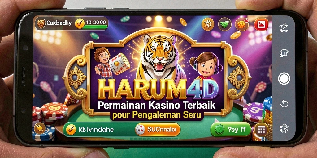 Tangkap momen seru bermain game Kasino di HARUM4D.