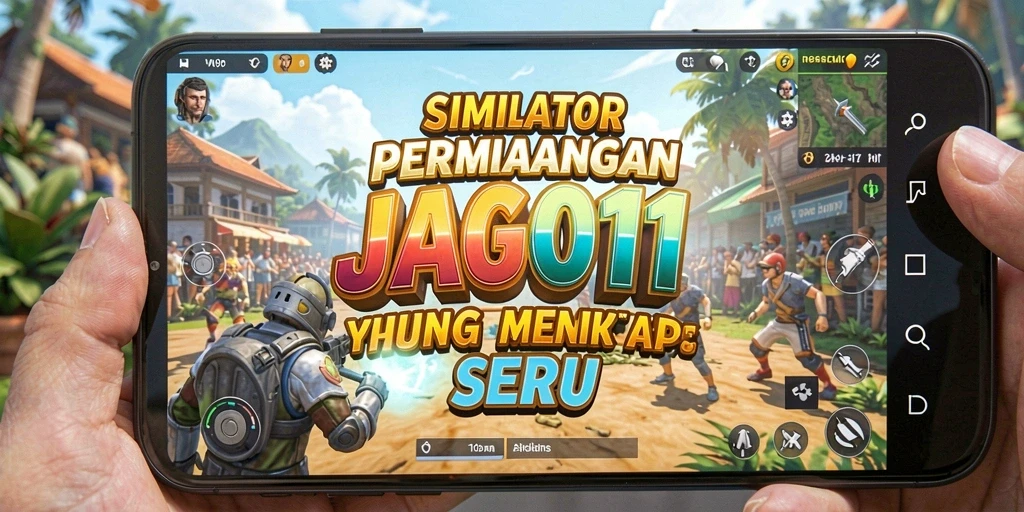 Screenshot JAGO11 menunjukkan pemain berinteraksi dalam gameplay yang realistis.