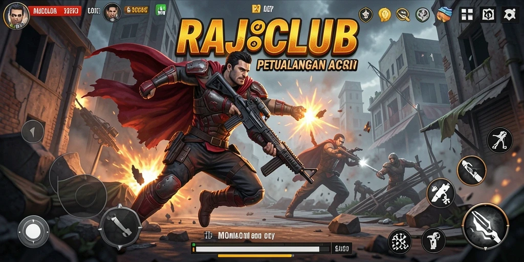 Tampilan menarik dari gameplay RAJACLUB yang penuh aksi.