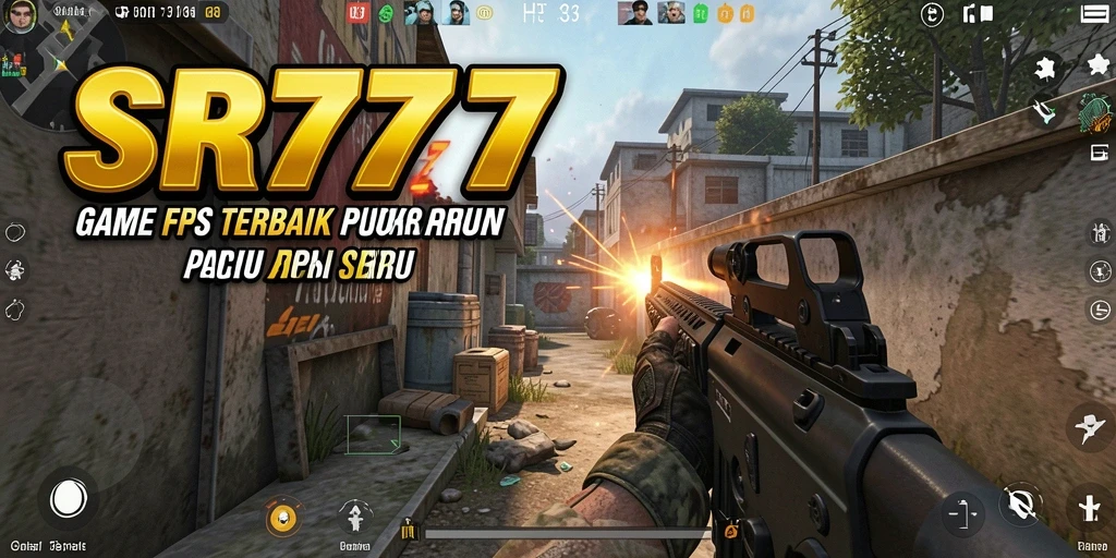 Tangkapan layar gameplay SR777 yang mendebarkan dengan aksi tembak-menembak.